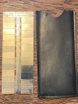 GAR - (S-22) Microfinish Comparator