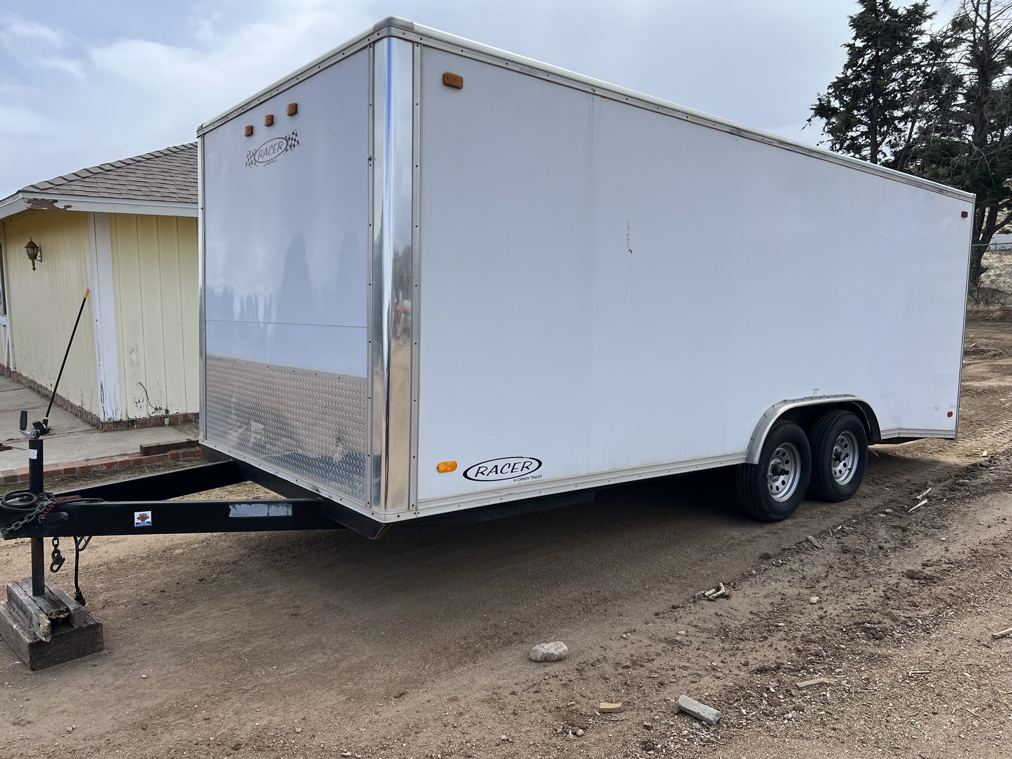 Carson Racer Trailer 2008 Carson Racer Car Hauler Trailer 8x20 for Sale in Alta Loma, CA ...