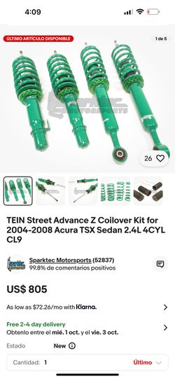 Tein Coilovers