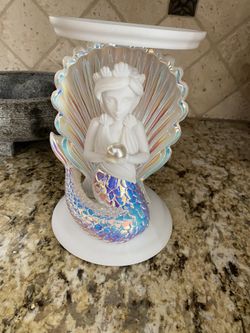 Mermaid candle holder
