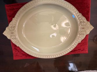 Matceramica Venice Green Platter