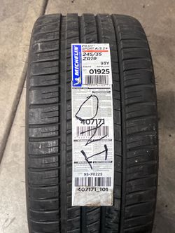 245/35/19 Michelin pilot sport A/S 3+