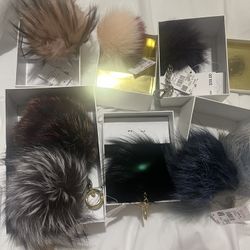 FUR CHARM MICHAEL KORS