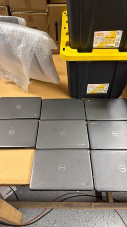 Lot of 8 Dell Chromebooks