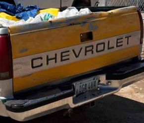 OBS rear bumper and tailgate Chevy