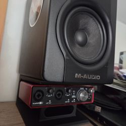 Audio Monitor Stands, With Slot For Interface