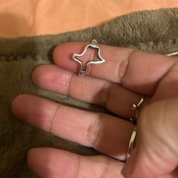 Plata 925 Texas Ring Size 9
