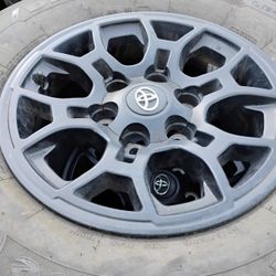 4 Toyota Tacoma 16 Inch Rims With Firestone Destination LE2 245/75R16
