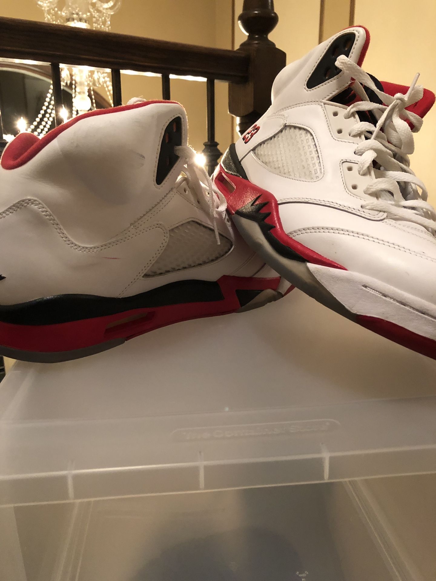 Air jordan retro 5 size 11.5 message for details