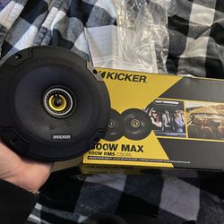 Kicker Speakers  6 1/2” 