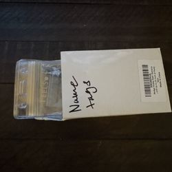 Clear Plastic Name Tags