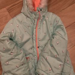 CARTER’S size 5-6 winter jacket 