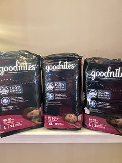 Goodnites Night Time Underwear Bundle