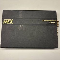 MTX Thunder 4300X Amplifier Old School Mid School Amp Car Audio