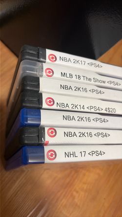 $6 each!! Ps4 games for playstation 4 console nhl nba mlb