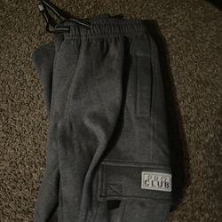 Brand New Charcoal Pro Clubs Sweats Small In Men