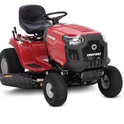 Pony 42T Troy-Bilt Riding Lawn Mower With Wheelbarrow