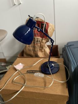 Pottery Barn Desk Lamp Navy