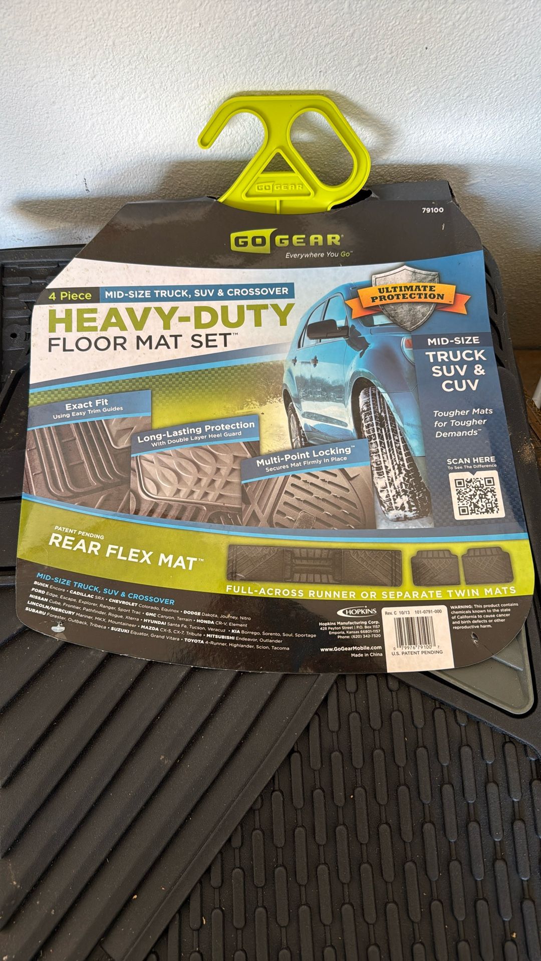 Heavy-duty Floor Mat Set