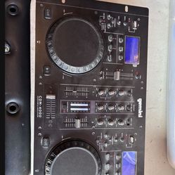Gemini Sound CDM-4000BT: All-in-One DJ Standalone DJ CD Player & Mixer Combo