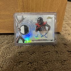 Justin Hardy Topps Finest RPA