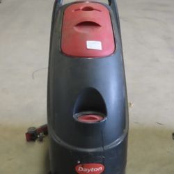 (1) Dayton Floor Scrubber  model # 40PM20  120 Volts, 60 HZ, 12 Amps 