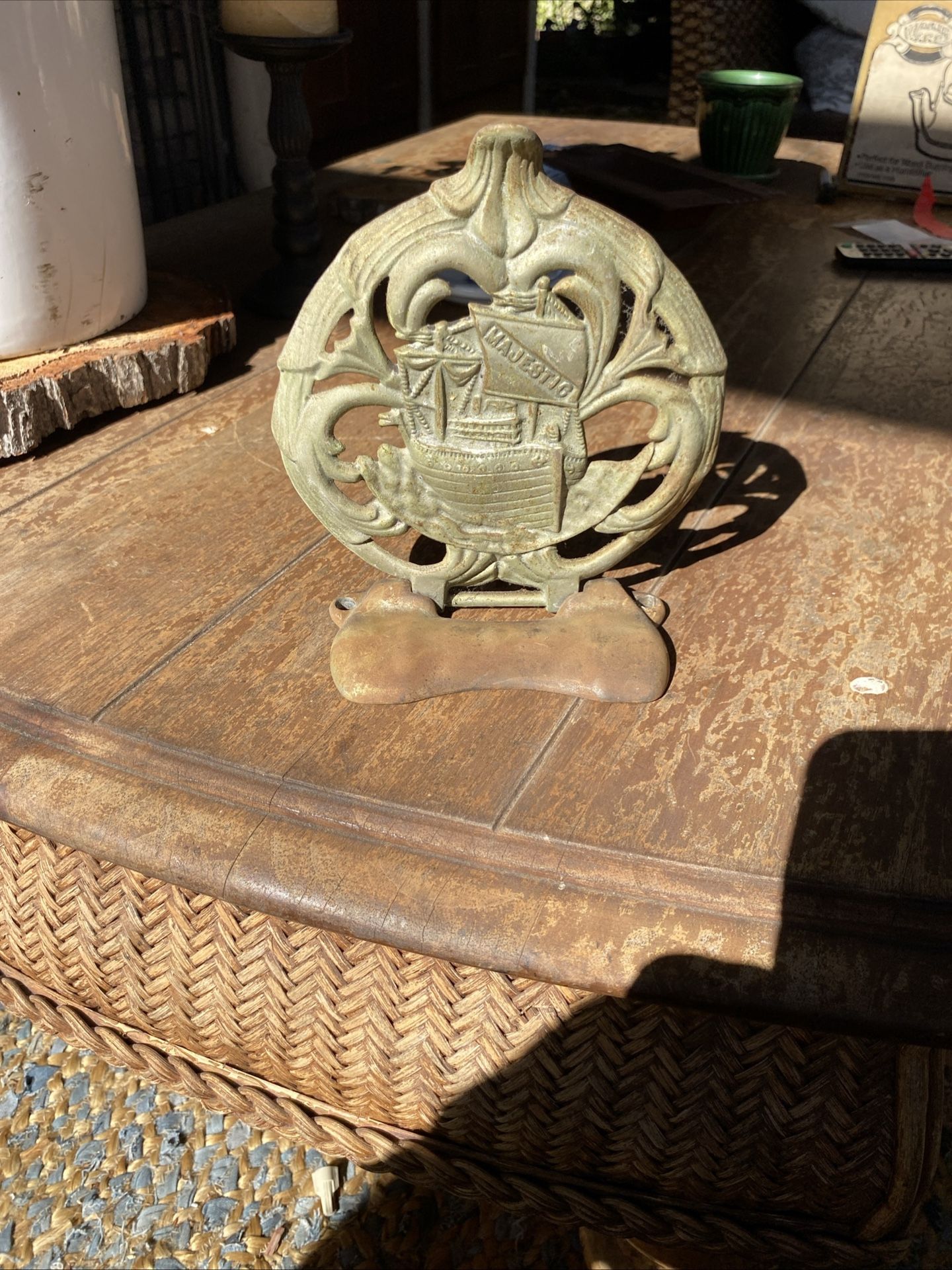 Cast Iron Wood stove burner cover