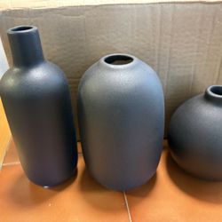 ceramic bud vases