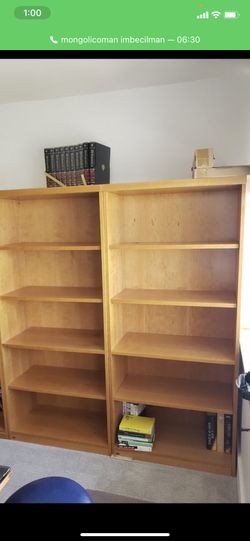 Solid Wooden shelves