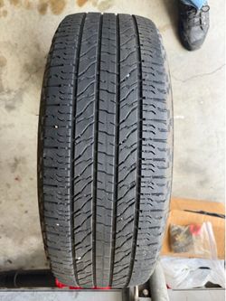 1 goodyear wrangler fortitude HT tire , 225/65/17