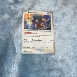Bouffalant Pokémon Card