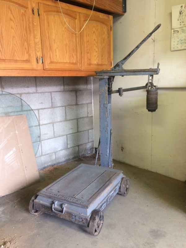 Fairbanks platform scale antique