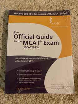 AAMC MCAT Exams 4th Edition Brand New 