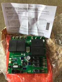 1 New Sundance/Sweetwater/Jacuzzi Circuit Board, 2-Pump, LED 2014, SD6600-726
