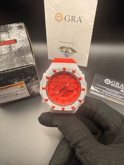 Authentic Custom Iced Out G-Shock *LoveShock* ❤️💎