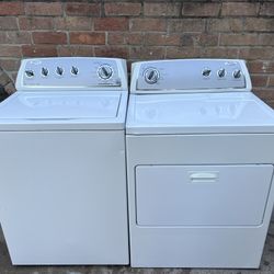 washer and electric dryer  lavadora y secadora electrica 