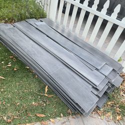 About 700 sq ft of 8mm waterproof vinyl plank flooring for sale.  Flooring is less than 2 years old and was carefully removed during a renovation. Sti