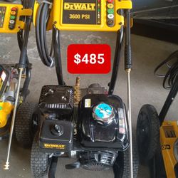 DEWALT GAS PRESURE WASHER 3600 PSI HONDA INGINE 