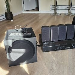 Yamaha V371 Home Theater Sound System 
