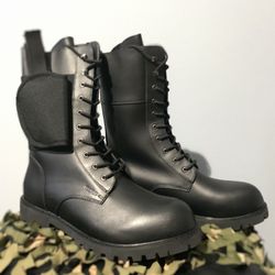 Size 11 New Tectus leather tactical Boots Concealed Holster 