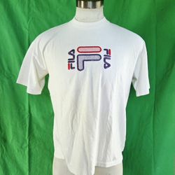 VINTAGE FILA T-SHIRT MADE IN ITALY SIZE LARGE 