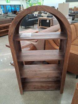 CHIC SOLID ACACIA WOOD BOOKCASE