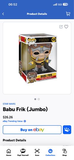 Star Wars : Babu Frik ( Jumbo )