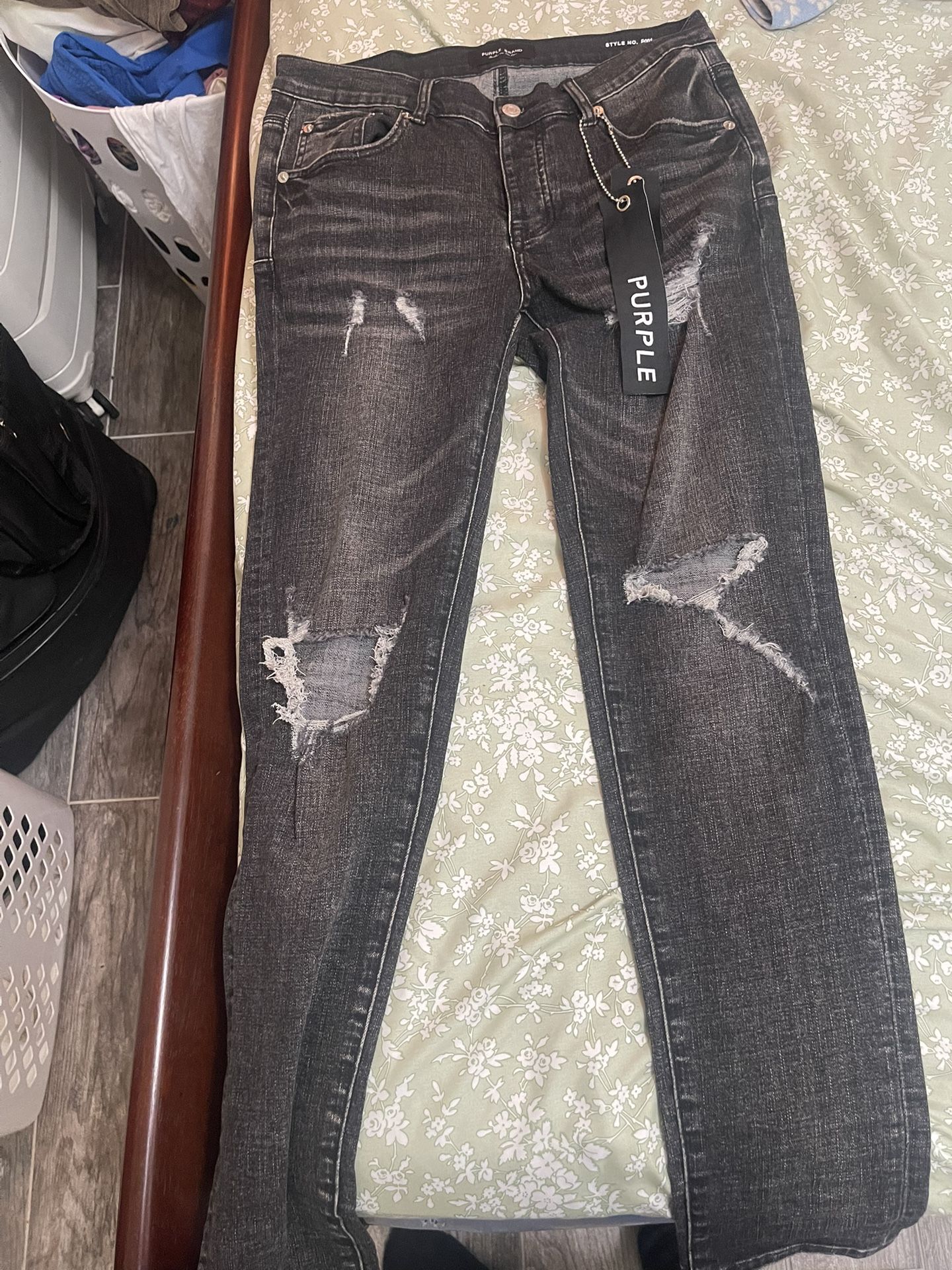 Purple Jeans Size 31