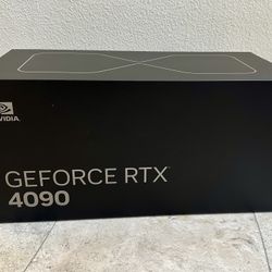 NVIDIA GEFORCE RTX 4090 FE Founders Edition graphics card, brand new, unopened, sealed