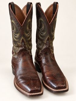 Men’s Ariat Brown Leather Western Boots