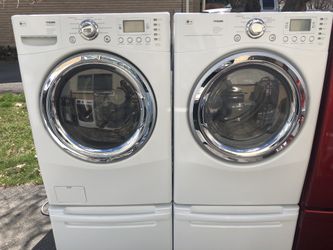 LG washer and Gas dryer