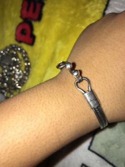 Silver bracelet