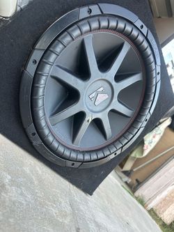 15” kicker comp subwoofer speaker