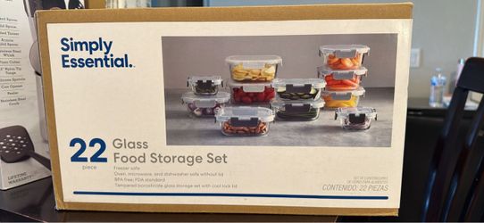 Glass Food Storage Set